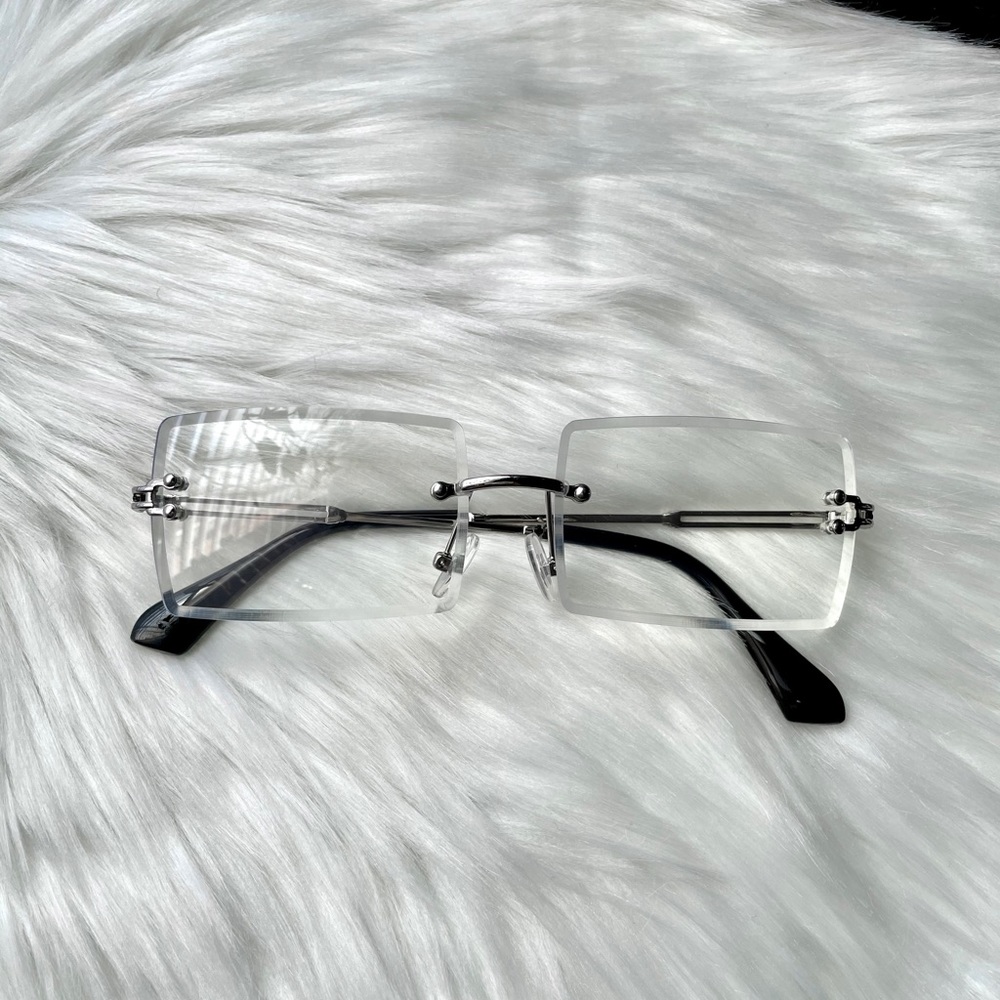 Clear Rectangular Glasses
